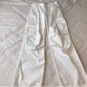 Zara White Cargo Pants